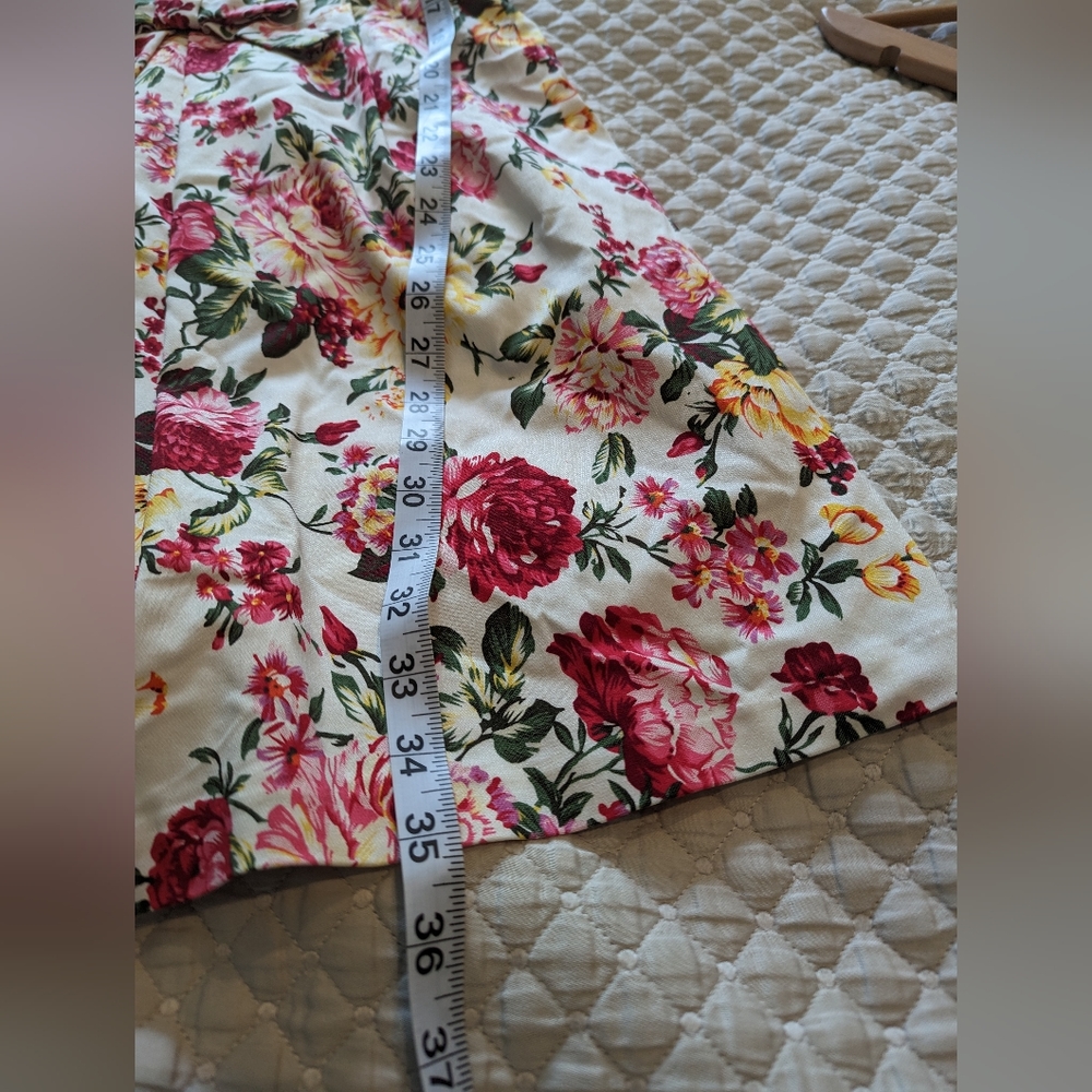 LULU'S Multi Color Floral Sleeveless Dress Large - Picture 5 of 7